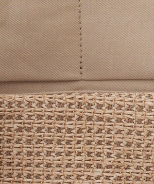 russet ナイロンラフィア2WAYトートバッグ(CE-1711) Ivory