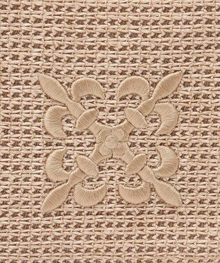 russet ナイロンラフィア2WAYトートバッグ(CE-1711) Ivory