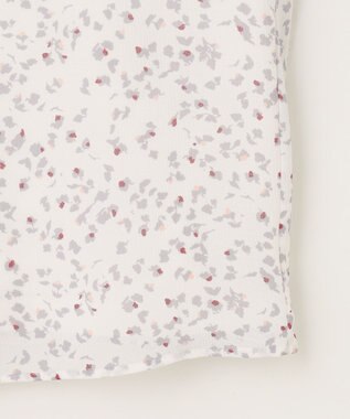 J.PRESS LADIES SMALL FLOWER プリント カットソー レッド系5