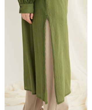 CRAFT STANDARD BOUTIQUE ウ゛ィンテージボイル羽織ワンピース Khaki