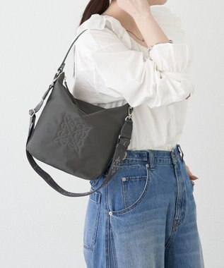 russet 《WEB限定》スタンダードミニショルダーバッグ <コーデュラナイロン>(CE-1719-WEB) Gray