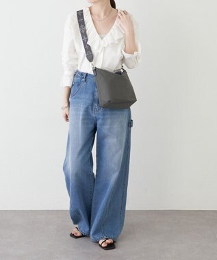 russet 《WEB限定》スタンダードミニショルダーバッグ <コーデュラナイロン>(CE-1719-WEB) Gray