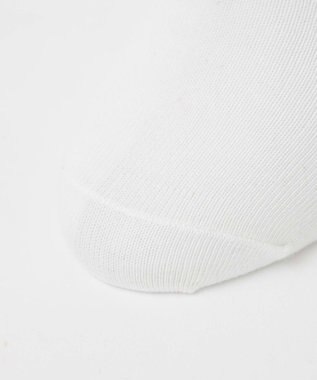 WEGO クレイジー刺繍アンクルソックス ホワイト