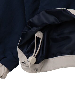 WEGO バルーンナイロンブルゾン ネイビー