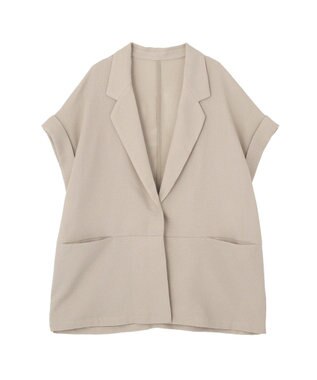 AMERICAN HOLIC メッシュフレンチジャケット Gray Beige