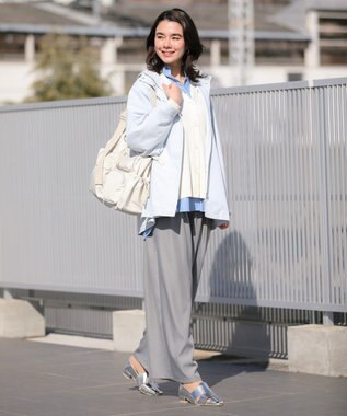 Green Parks シーンレスワイドパンツ Gray