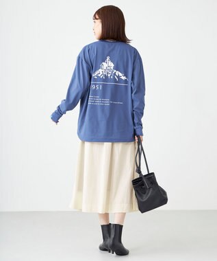 UNISEX】吸水速乾 LMCバックプリントロングスリーブTシャツ（S・M