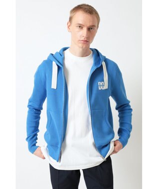 DAKS ロゴジップアップ スウェットパーカー