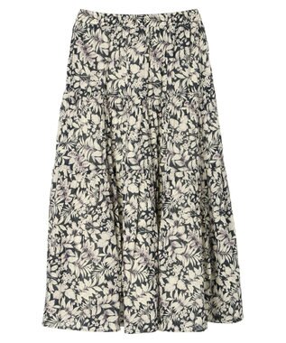 AMERICAN HOLIC インドコットンティアードボイルスカート Flower