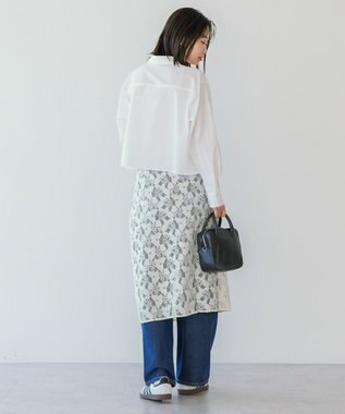 AMERICAN HOLIC ラップレーススカート Off White