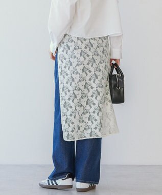 AMERICAN HOLIC ラップレーススカート Off White