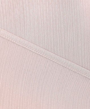 ANY SIS 【洗える】メタルパーツボウタイ ブラウス スモーキーピンク