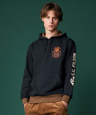 JOSEPH ABBOUD MOUNTAIN 【FILSON】PROSPECTOR GRAPHIC HOODIE　フーディ ブラック系