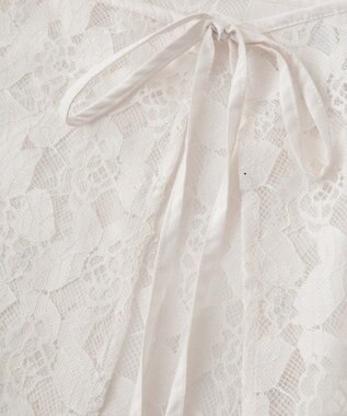 AMERICAN HOLIC ラップレーススカート Off White