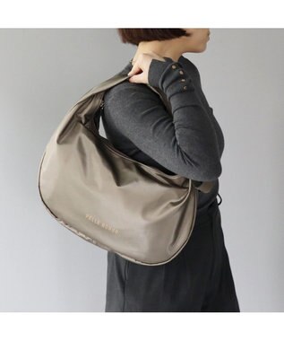 PELLE BORSA ワンハンドルラウンドバッグ Cheers 4696 トープ