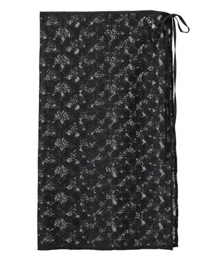 AMERICAN HOLIC ラップレーススカート Black