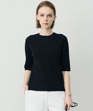 ICB L レースパターン ニット