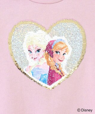 ANY KIDS 【Disney（ディズニー）】FROZEN / ミラクルスパンコール トレーナー ラベンダー<アナ&エルサ>