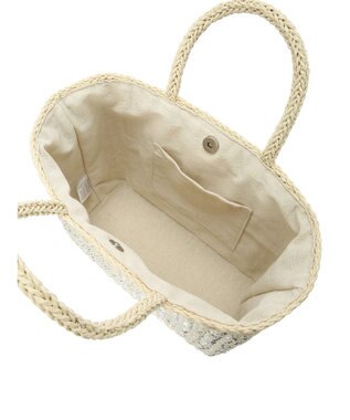 Green Parks ・ラメカゴバッグ Silver