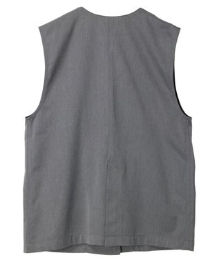 AMERICAN HOLIC Ｖネックジレ Gray Mixture