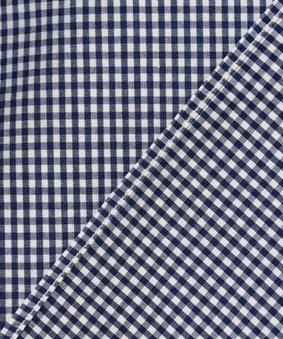 JOSEPH ABBOUD 【柔らかな肌触り/暖かい】ファインブラッシュド ネル チェック シャツ サックスブルー系6