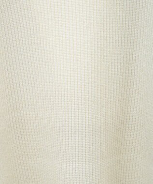 AMERICAN HOLIC バイパチラメ入りＶネック片畦ニットカーディガ Ivory