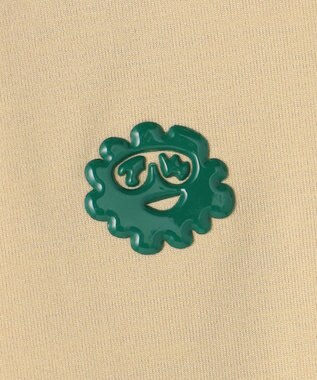 PW CIRCULUS 【MEN】DOVE グラフィックモックT ゴルフ ベージュ系