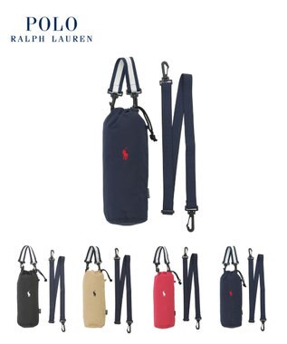 MOONBAT POLO RALPH LAUREN ポロポニー刺繍 リップハンドル付ミニ傘袋 ネイビーブルー