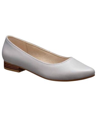 REGAL FOOT COMMUNITY 【アールドット】S17C フラットパンプス ライトグレー