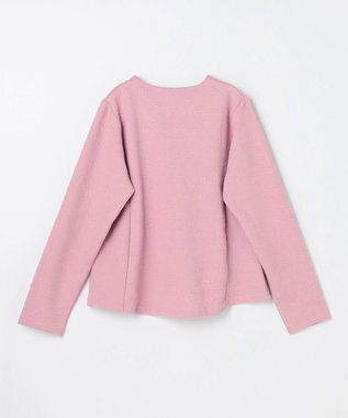 組曲 KIDS 【150-160㎝】フラワーキルト パーカー ラベンダー