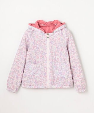 ANY KIDS 【フード取り外し/洗濯機可能】撥水加工リバーシブルゾン ピンク