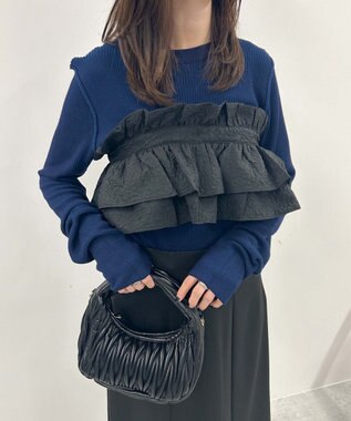 WEGO マルチWAY付けフリル 柄1