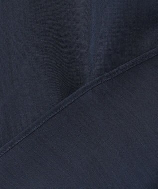 組曲 エアリーボイルシアー シャツ ネイビー系