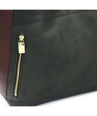 Regalo Felice 【ドラマ使用商品 / A4サイズ対応】トート / REGALO BK(ブラック×ボルドー：ツヤなし)