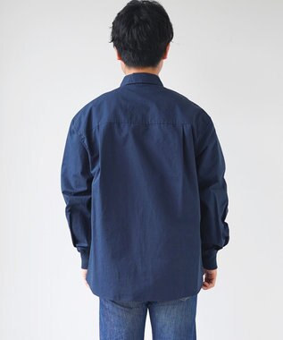 WHITE MAILS 【UNISEX】COTTON PAPER DUMP OVERSIZED シャツ コン