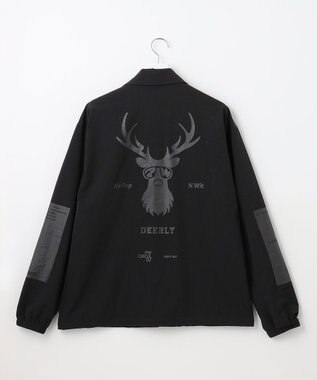 PW CIRCULUS 【軽撥水/ 伸縮性あり 】【MEN】コーチジャケット ブラック系