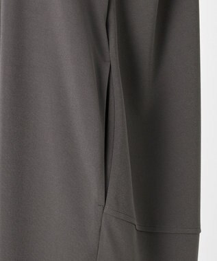 23区 【GOLD LABEL】リュクスジャージー バックデザイン ワンピース グレー系