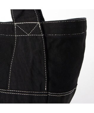 UNBILLION cachecache 製品洗いキャンバス×ナイロントートS ブラックブラック
