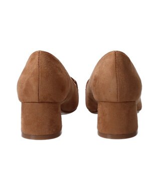 Bridget Birkin 【Bridget Birkin】ロゴパーツパンプス ブラウンコンビ