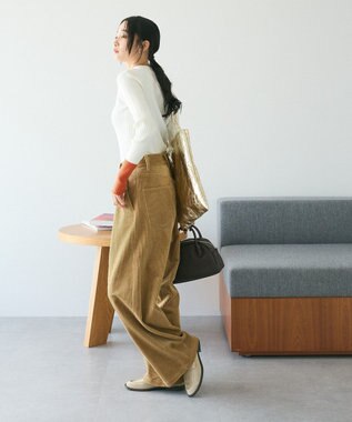 CRAFT STANDARD BOUTIQUE akha. メタリックトートバッグ Gold