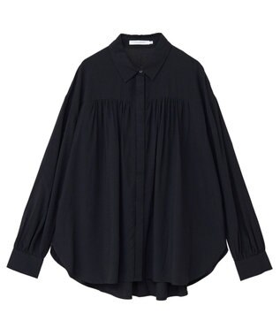 AMERICAN HOLIC バックＶギャザーブラウス Black