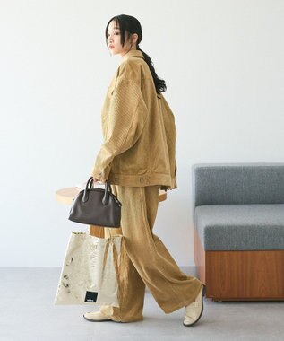 CRAFT STANDARD BOUTIQUE akha. メタリックトートバッグ Gold