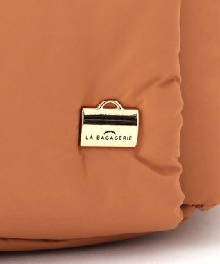 LA BAGAGERIE パデットブロック2WAYミニトート キャメル