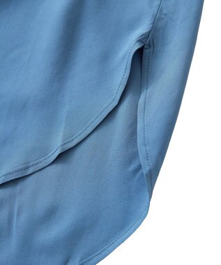 AMERICAN HOLIC バックＶギャザーブラウス Blue