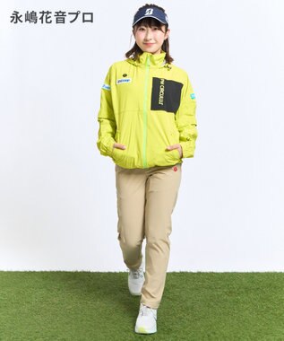 PW CIRCULUS 【 耐水圧20000mm  / レイン対応 】【UNISEX】防水レインウエアセット ゴルフ ライトグリーン系