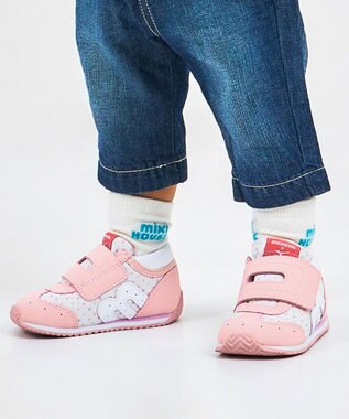 MIKI HOUSE HOT BISCUITS 【WEB限定】【13-15.5cm】ミズノコラボ セカンドベビーシューズ【WebLimited】 ピンク