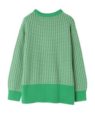 AMERICAN HOLIC 柄編ニットプルオーバー Green