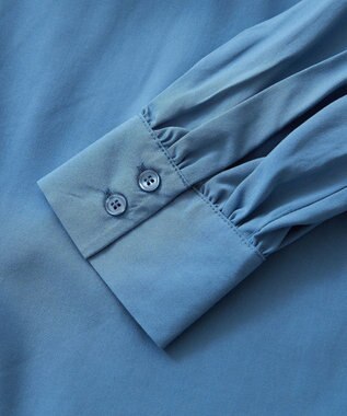 AMERICAN HOLIC バックＶギャザーブラウス Blue