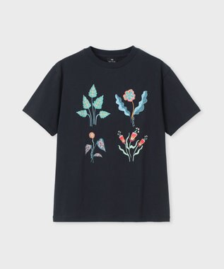 Paul Smith Botanical Art 半袖Tシャツ ネイビー