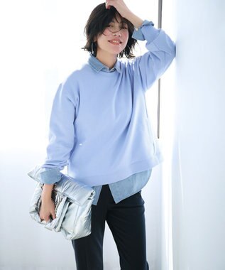 23区 パデッド チェーン トートバッグ シルバー系